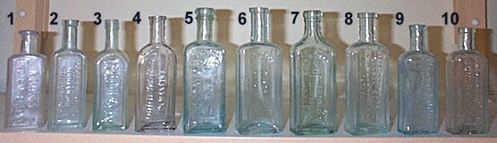 Indian Medicine Bottles - Group 3