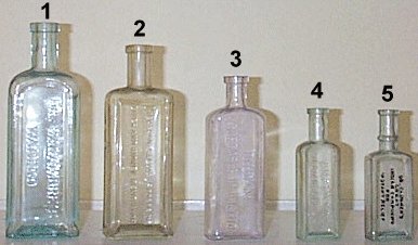 Indian Medicine Bottles - Group 6